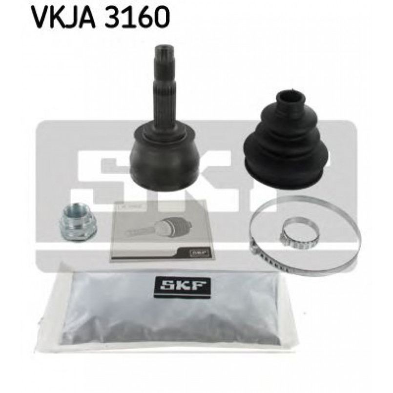 VKJA 3160 SKF - Шарнір рівних кутових швидкостей (ШРКШ)